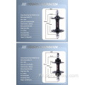 Verzegelde lagerspoorfietsnaaf V-Brake Fixed Hub